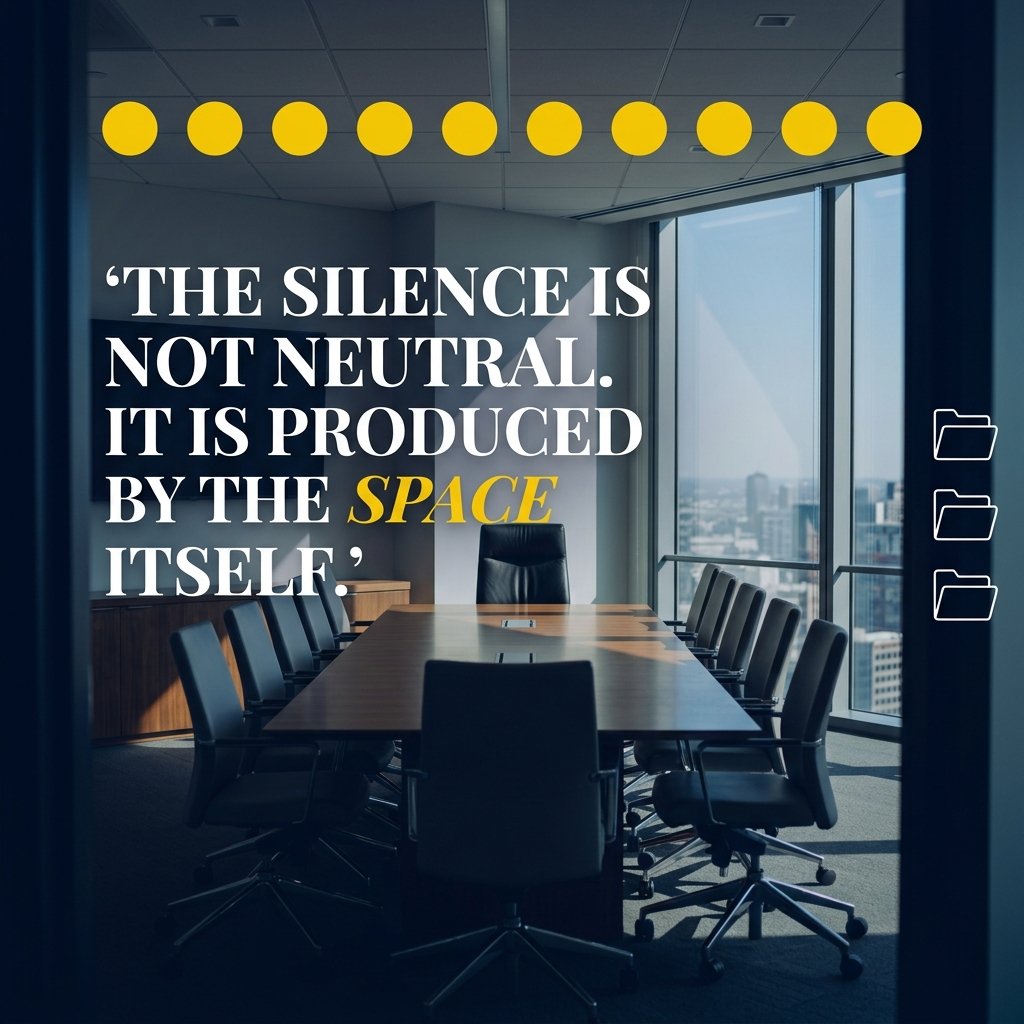 The Politics of Space: Why Making Room Is an Ethical Act